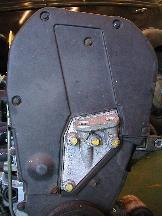 Timing belt upper front cover fixings (K series)