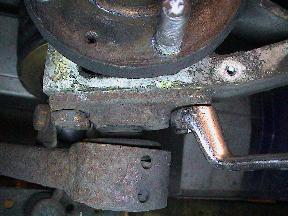 Front lower ball joint plinth bolts