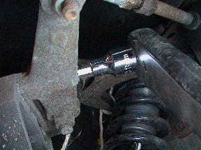 Steering arm bolts