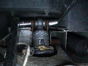 Front upper damper bolt