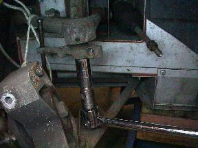 Steering arm and wishbone ball joint