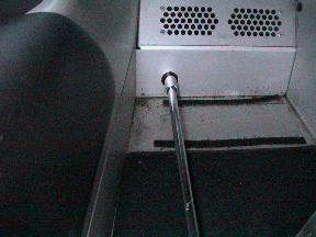 Front lower wishbone rear pivot bolt